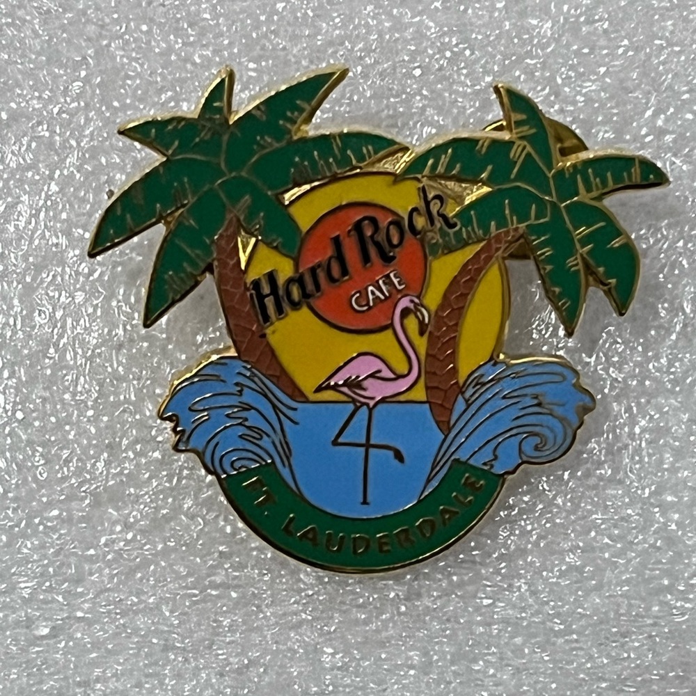 Hard Rock Cafe Pin Ft Lauderdale.
